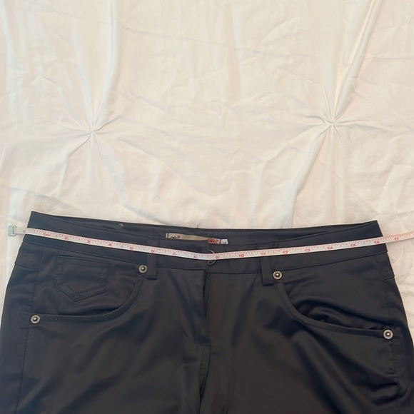 Black satin pants - Picture 4 of 6